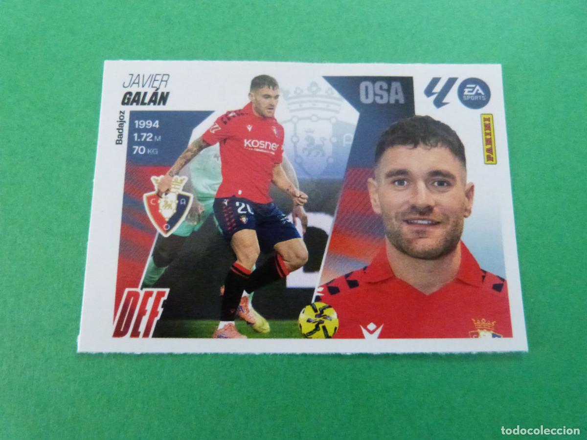 Cromos de F&uacute;tbol: CROMO FUTBOL GALAN AT. OSASUNA SIN PEGAR FICHAJE N&ordm; 24 INVIERNO LIGA ESTE 2025-2026/25-26