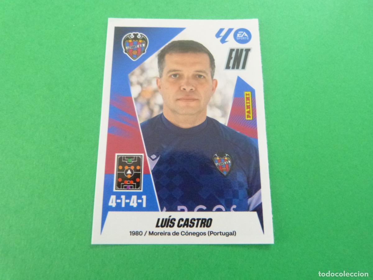 Cromos de F&uacute;tbol: CROMO FUTBOL LUIS CASTRO LEVANTE U.D. SIN PEGAR FICHAJE N&ordm; 39 INVIERNO LIGA ESTE 2025-2026/25-26