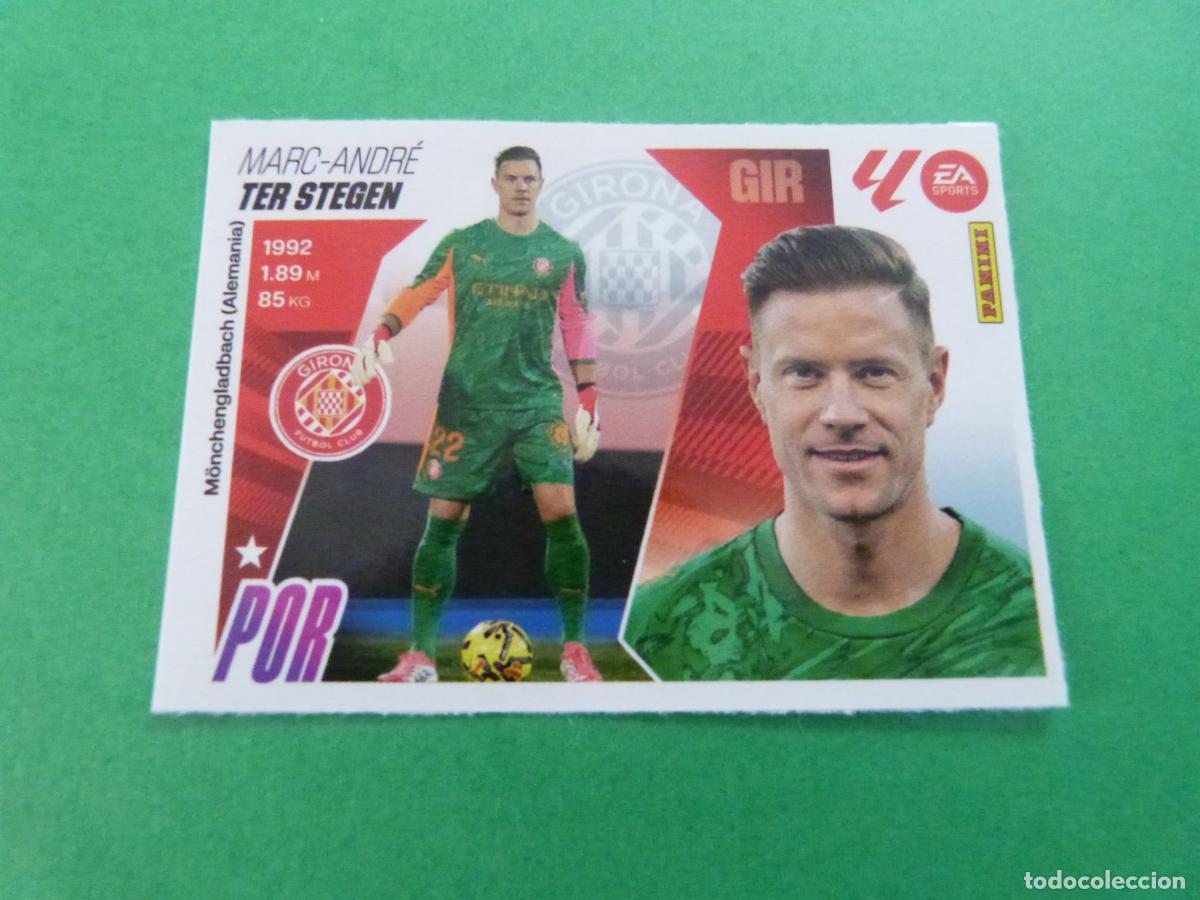 Cromos de F&uacute;tbol: CROMO FUTBOL TER STEGEN GIRONA F.C. SIN PEGAR FICHAJE N&ordm; 19 INVIERNO LIGA ESTE 2025-2026/25-26