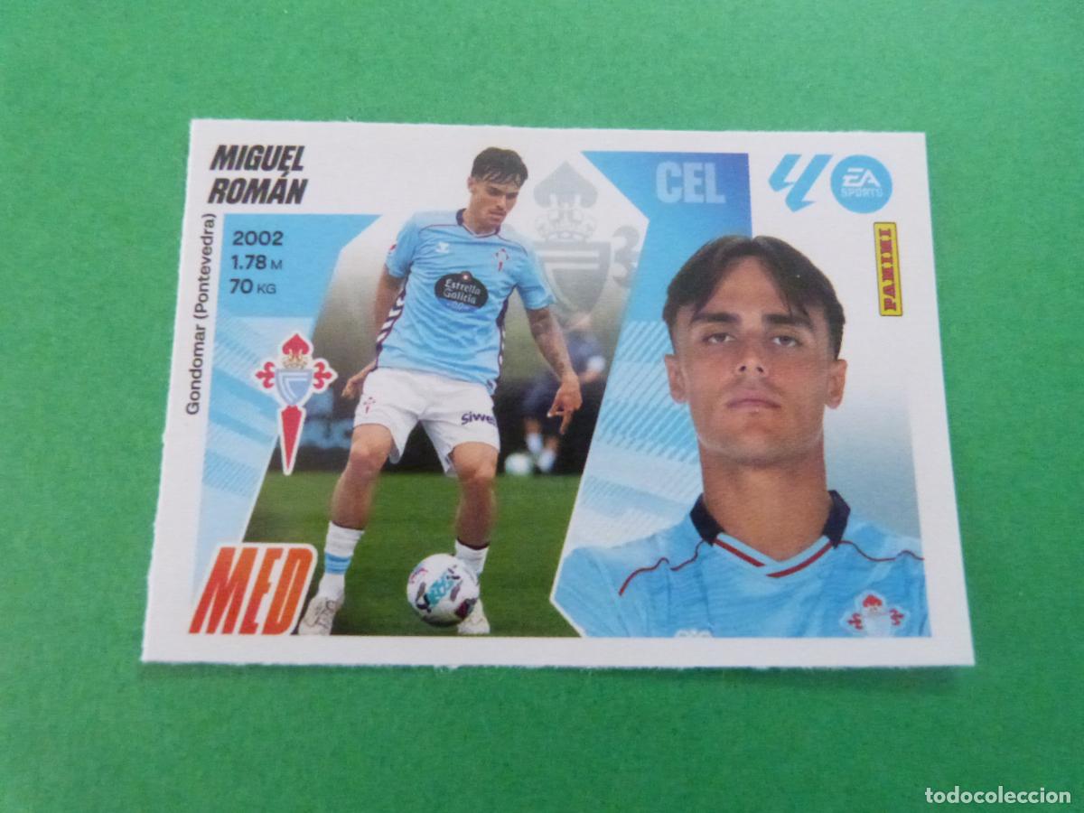 Cromos de F&uacute;tbol: CROMO FUTBOL MIGUEL ROMAN CELTA DE VIGO SIN PEGAR FICHAJE N&ordm; 11 INVIERNO LIGA ESTE 2025-2026/25-26