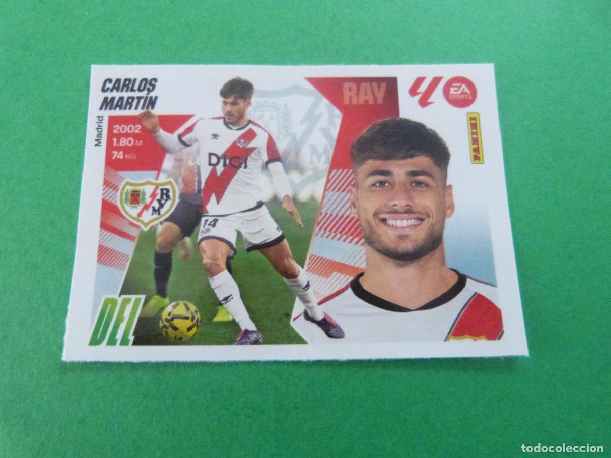 Cromos de F&uacute;tbol: CROMO FUTBOL CARLOS MARTIN RAYO VALLECANO SIN PEGAR FICHAJE N&ordm; 29 INVIERNO LIGA ESTE 2025-2026/25-26
