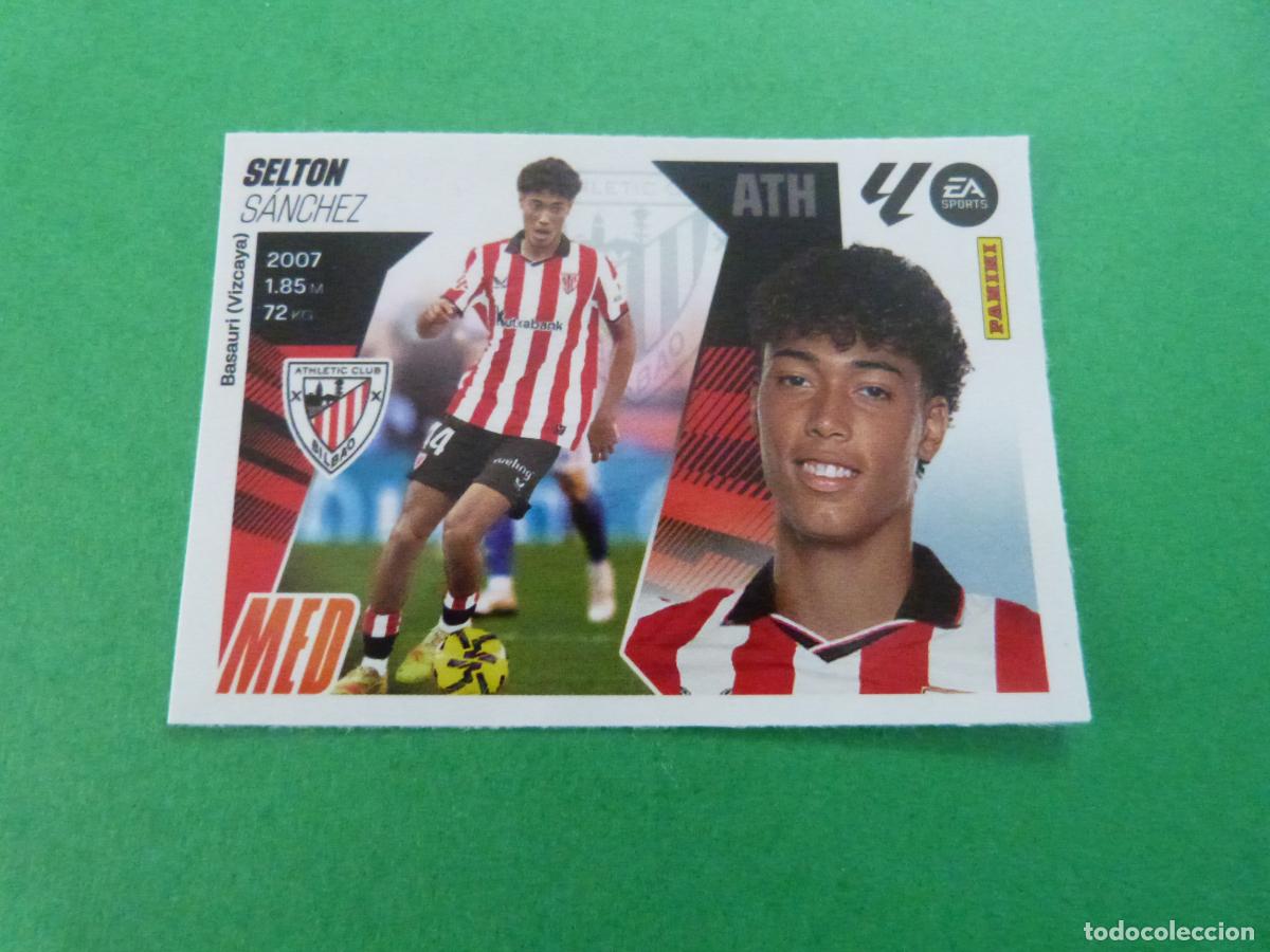 Cromos de F&uacute;tbol: CROMO FUTBOL SELTON ATH. BILBAO SIN PEGAR FICHAJE N&ordm; 3 INVIERNO LIGA ESTE 2025-2026/25-26