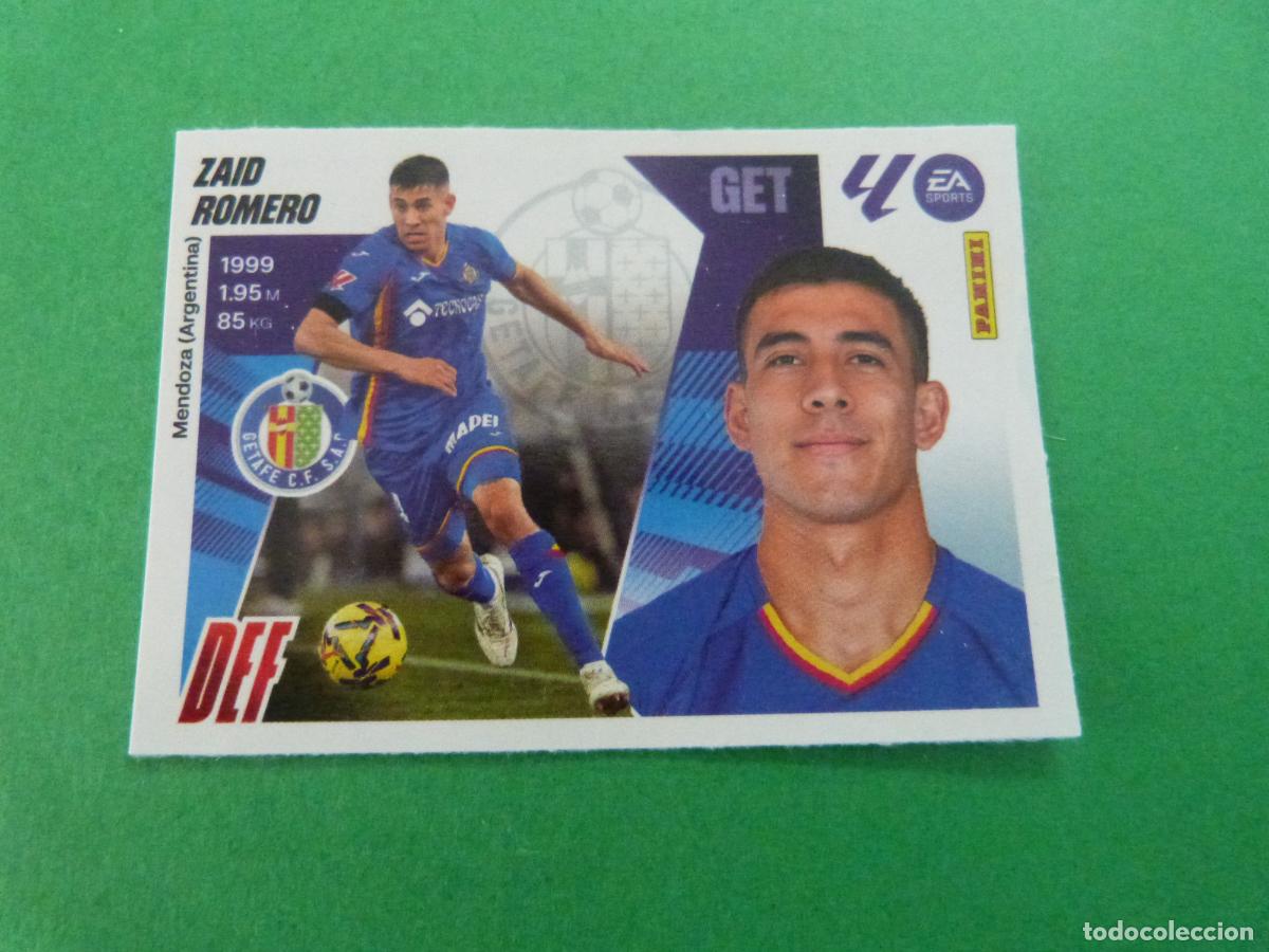 Cromos de F&uacute;tbol: CROMO FUTBOL ZAID ROMERO GETAFE C.F. SIN PEGAR FICHAJE N&ordm; 16 INVIERNO LIGA ESTE 2025-2026/25-26