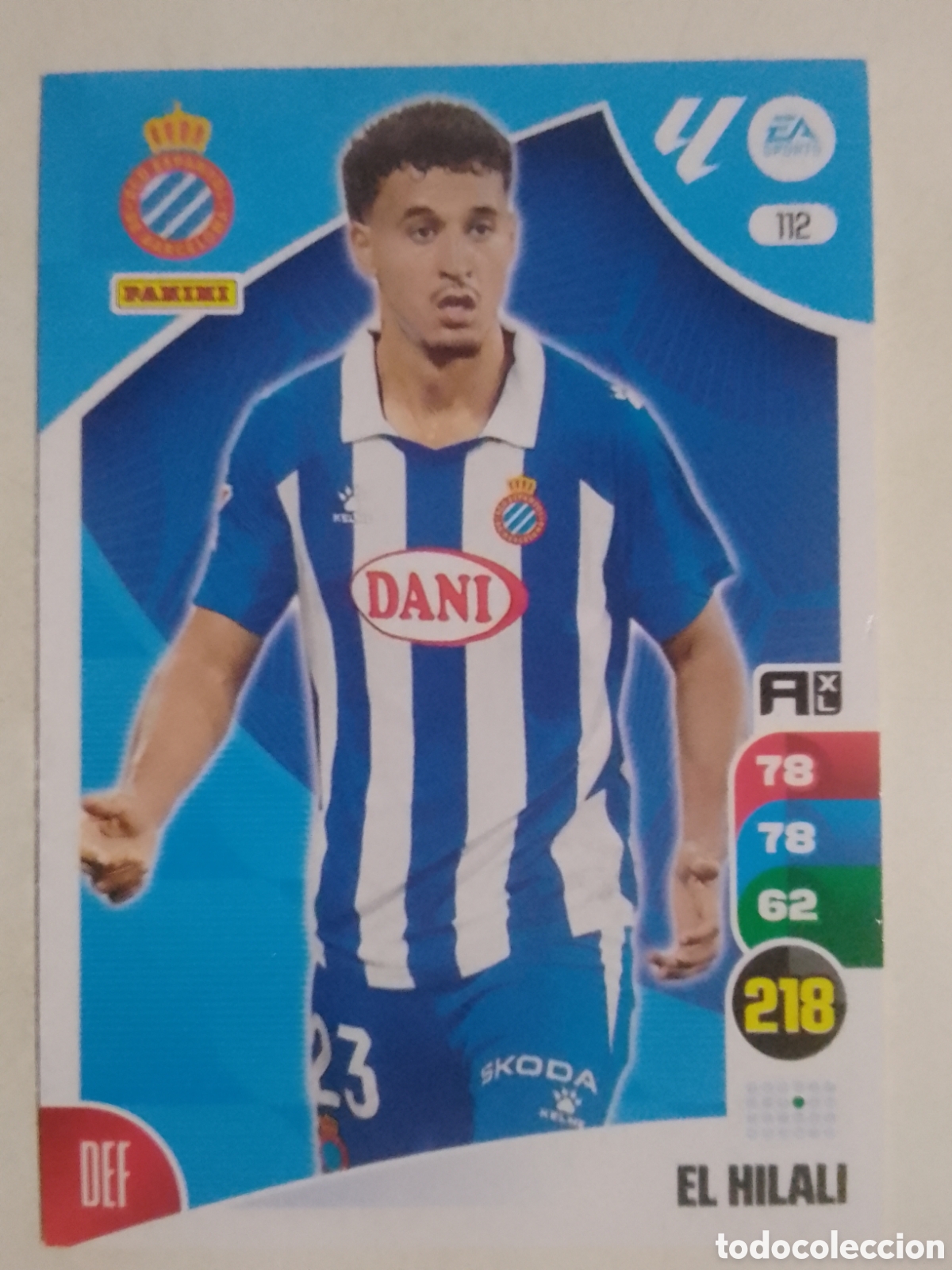 Cromos de F&uacute;tbol: Adrenalyn XL 2024-25 n&deg; 112 El Hilali &bull; Espanyol.