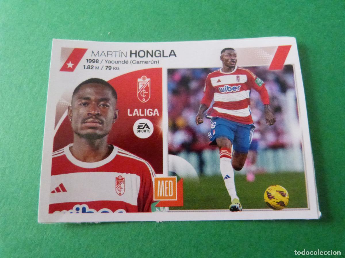 Cromos de F&uacute;tbol: CROMO FUTBOL HONGLA GRANADA C.F. SIN PEGAR FICHAJE N&ordm; 22 INVIERNO LIGA ESTE 2023-2024/23-24