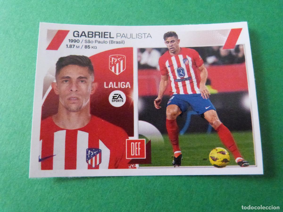 Cromos de F&uacute;tbol: CROMO FUTBOL GABRIEL ATLETICO DE MADRID SIN PEGAR FICHAJE N&ordm; 7 INVIERNO LIGA ESTE 2023-2024/23-24