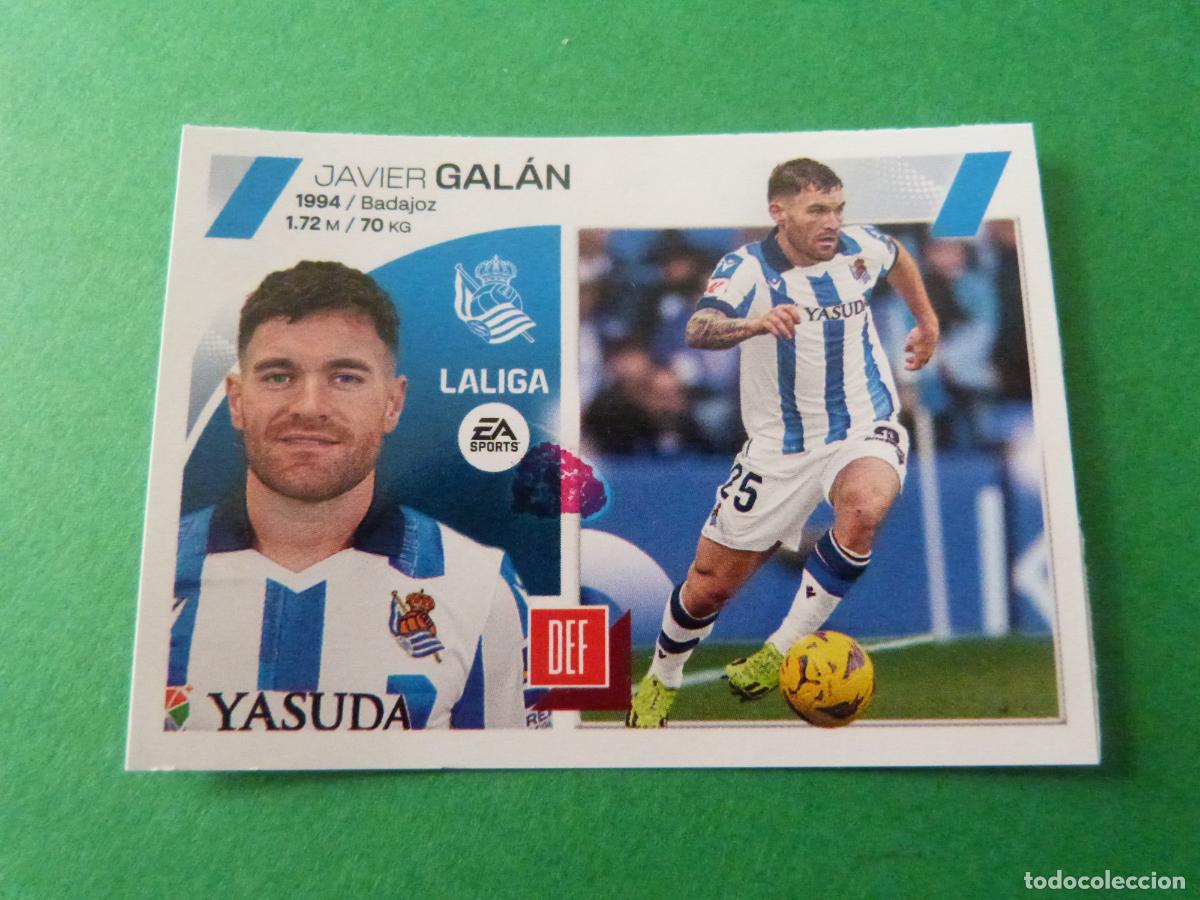 Cromos de F&uacute;tbol: CROMO FUTBOL GALAN REAL SOCIEDAD SIN PEGAR FICHAJE N&ordm; 28 INVIERNO LIGA ESTE 2023-2024/23-24