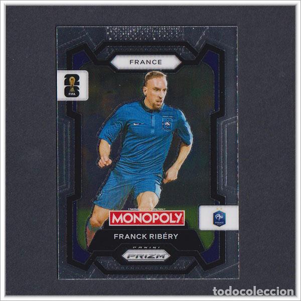 Cromos de F&uacute;tbol: FIFA WORLD CUP 2026 PANINI PRIZM MONOPOLY FRANCK RIBERY 8 FRANCIA COLECCI&Oacute;N ALBUM MUNDIAL