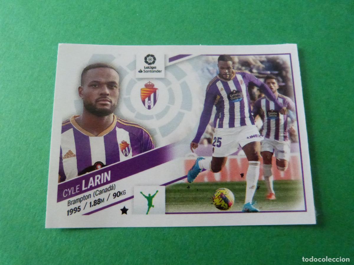 Cromos de F&uacute;tbol: CROMO FUTBOL LARIN REAL VALLADOLID C.F. SIN PEGAR FICHAJE N&ordm; 38 INVIERNO LIGA ESTE 2022-2023/22-23