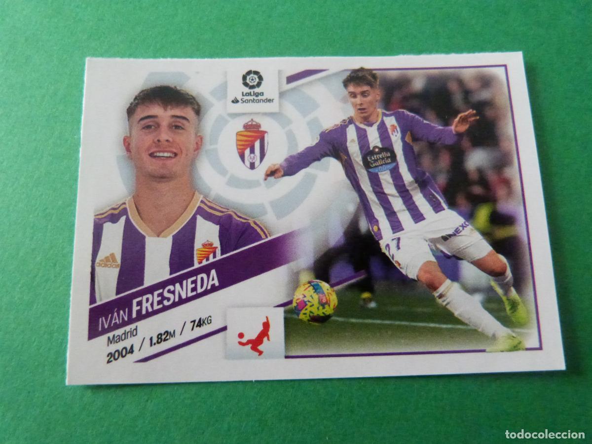 Cromos de F&uacute;tbol: CROMO FUTBOL FRESNEDA REAL VALLADOLID C.F. SIN PEGAR FICHAJE N&ordm; 3 INVIERNO LIGA ESTE 2022-2023/22-23