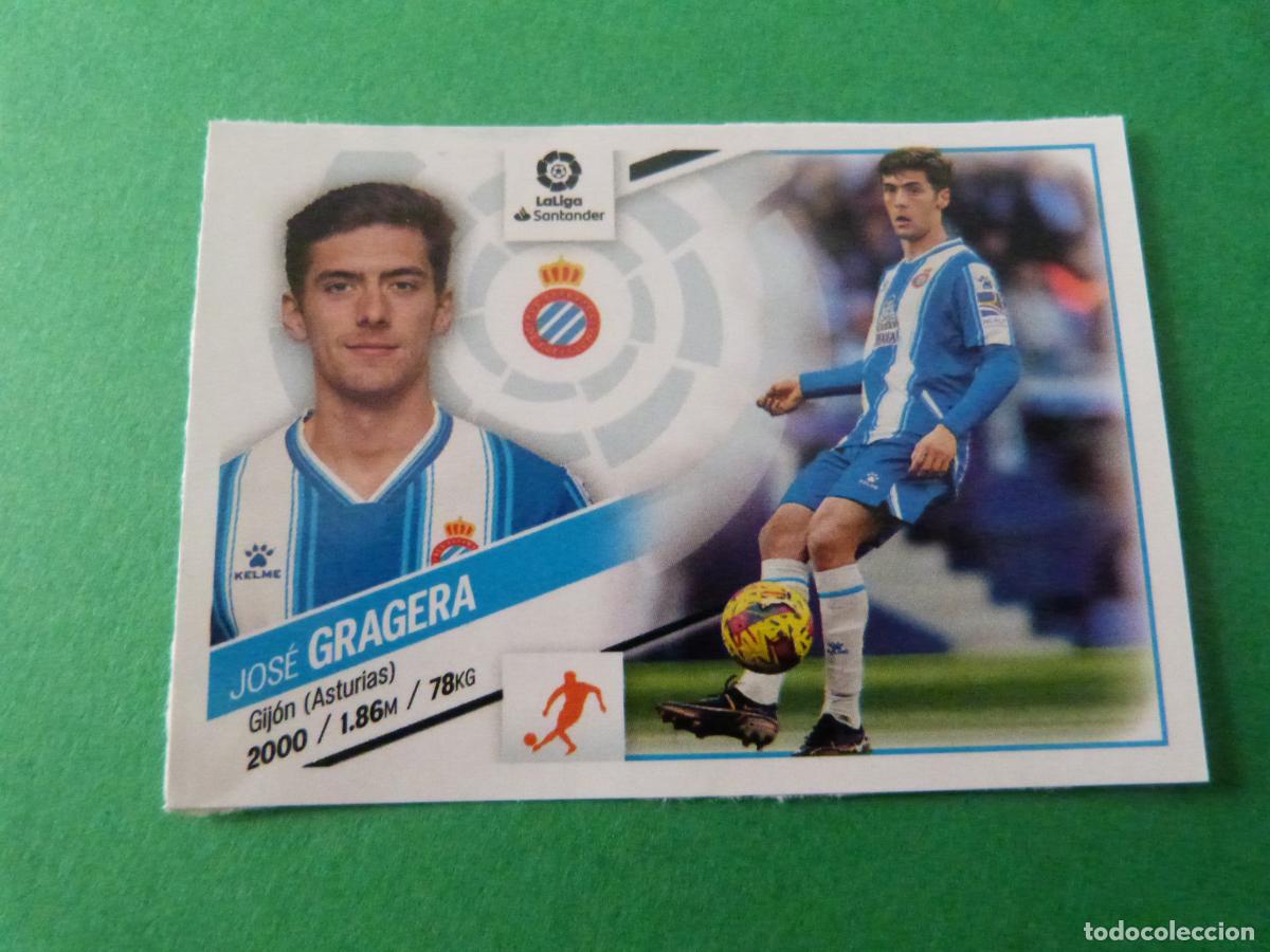 Cromos de F&uacute;tbol: CROMO FUTBOL GRAGERA R.C.D. ESPA&Ntilde;OL SIN PEGAR FICHAJE N&ordm; 19 INVIERNO LIGA ESTE 2022-2023/22-23