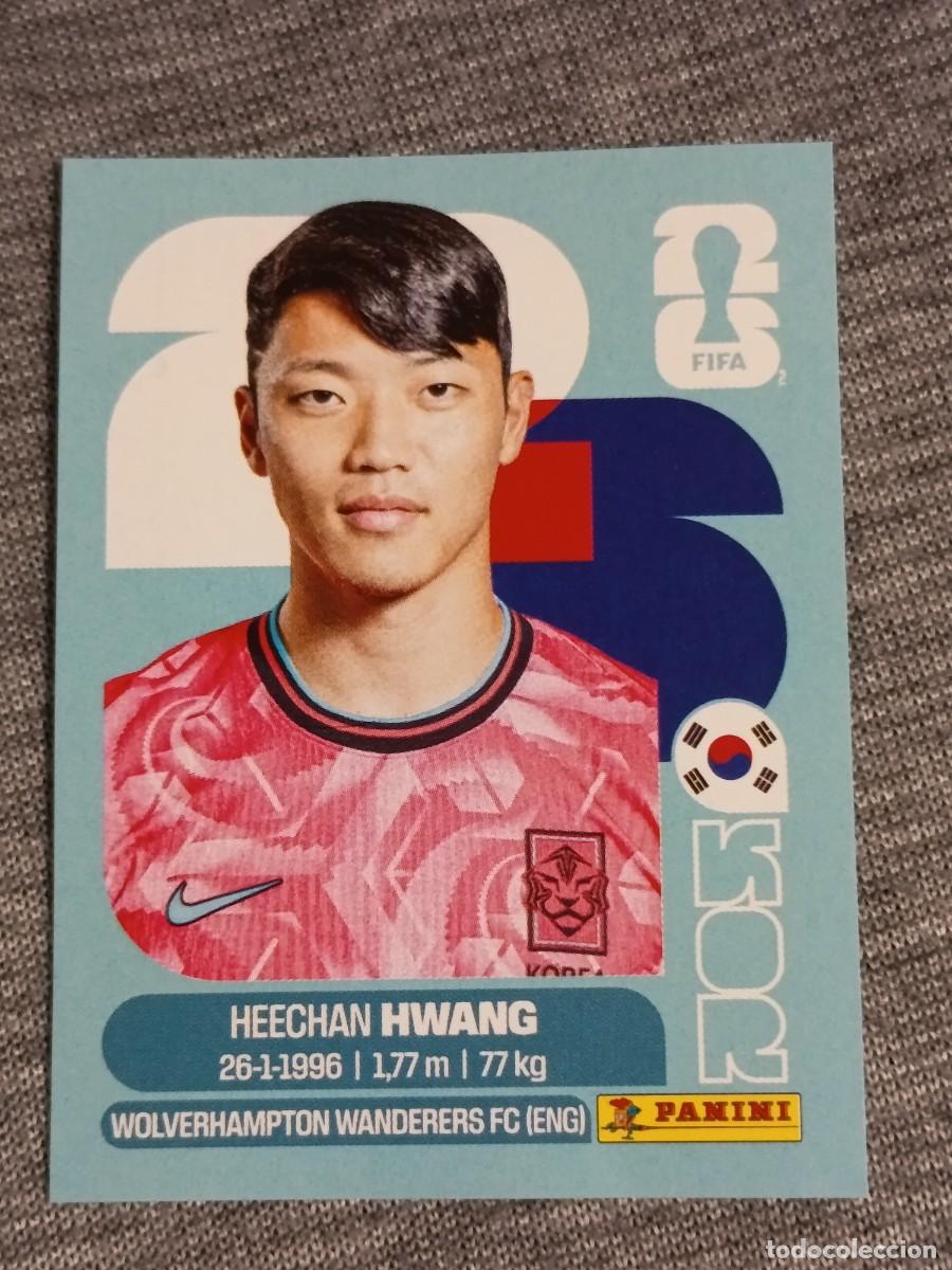 Cromos de F&uacute;tbol: HWANG KOR 19 STICKER MUNDIAL 2026 PANINI FIFA WORLD CUP NUEVO