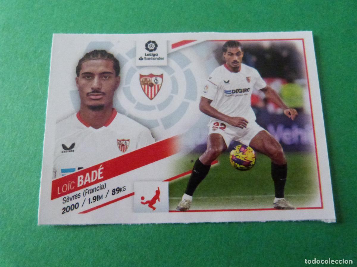 Cromos de F&uacute;tbol: CROMO FUTBOL BADE SEVILLA F.C. SIN PEGAR FICHAJE N&ordm; 30 INVIERNO LIGA ESTE 2022-2023/22-23