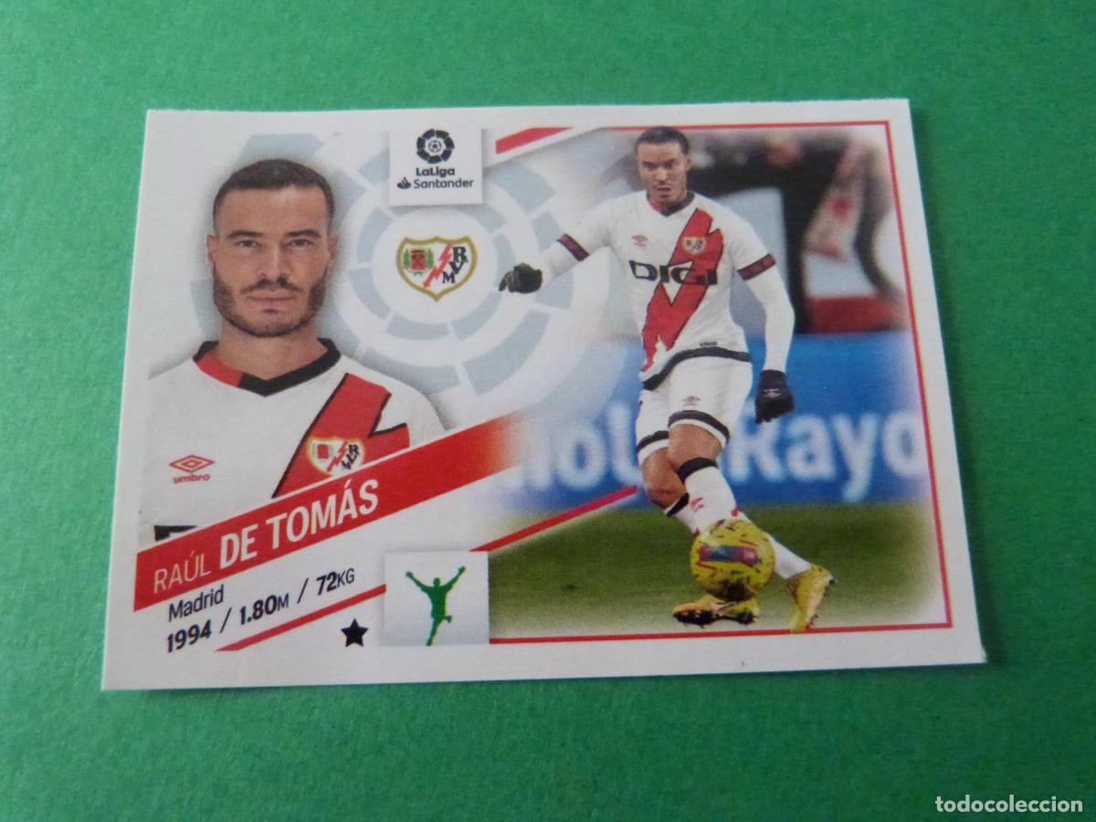 Cromos de F&uacute;tbol: CROMO FUTBOL DE TOMAS RAYO VALLECANO SIN PEGAR FICHAJE N&ordm; 28 INVIERNO LIGA ESTE 2022-2023/22-23