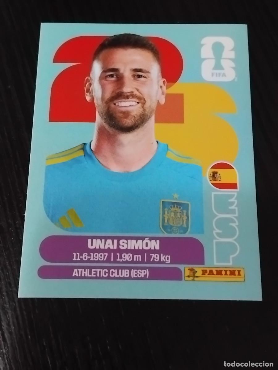 Cromos de F&uacute;tbol: UNAI SIM&Oacute;N - ESP 2 - ESPA&Ntilde;A - PANINI FIFA WORLD CUP 2026