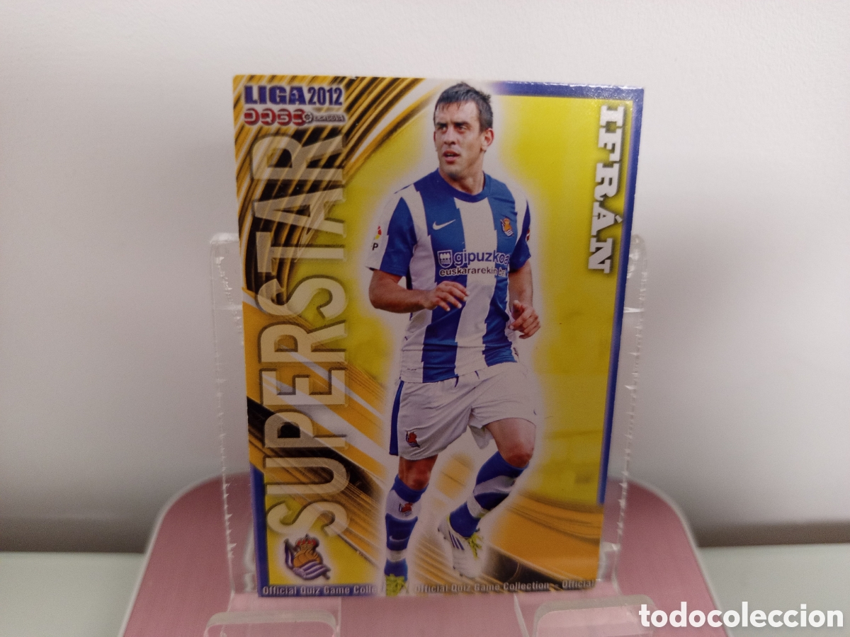 Cromos de F&uacute;tbol: ❇️ CROMO ⚽ IFR&Aacute;N REAL SOCIEDAD SUPERSTAR FICHAS LIGA QUIZ 11 12 2011 2012 MUNDICROMO ❇️