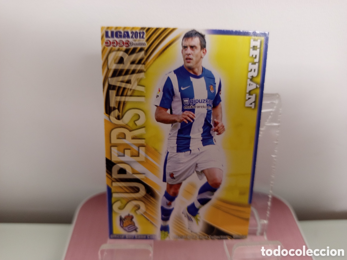 Cromos de F&uacute;tbol: ❇️ CROMO ⚽ IFR&Aacute;N REAL SOCIEDAD SUPERSTAR FICHAS LIGA QUIZ 11 12 2011 2012 MUNDICROMO ❇️