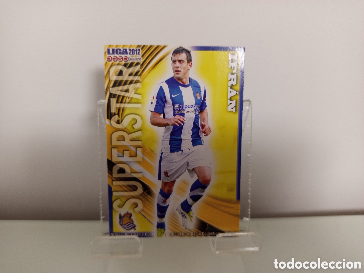 Cromos de F&uacute;tbol: ❇️ CROMO ⚽ IFR&Aacute;N REAL SOCIEDAD SUPERSTAR FICHAS LIGA QUIZ 11 12 2011 2012 MUNDICROMO ❇️