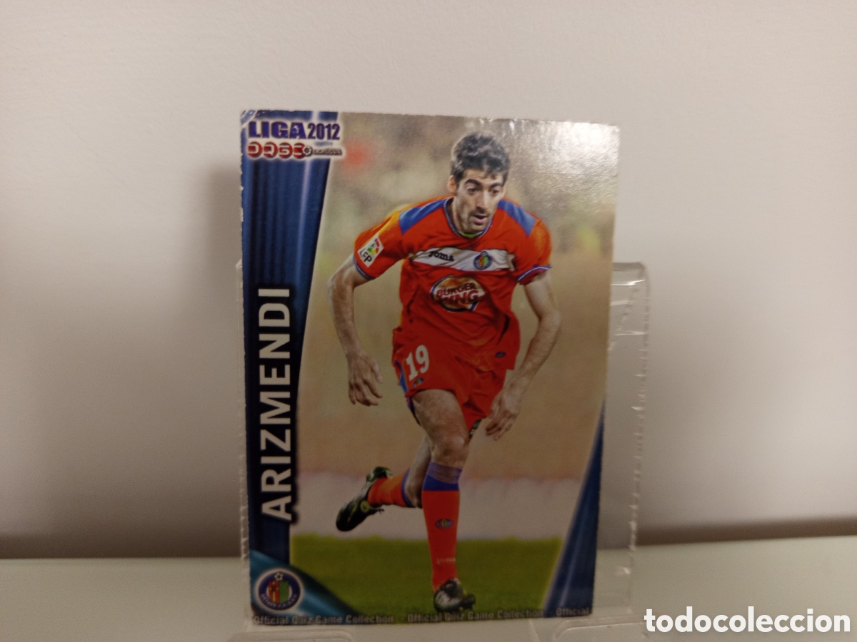 Cromos de F&uacute;tbol: ❇️ CROMO ⚽ ARIZMENDI GETAFE SUPERSTAR FICHAS LIGA QUIZ 11 12 2011 2012 MUNDICROMO ❇️