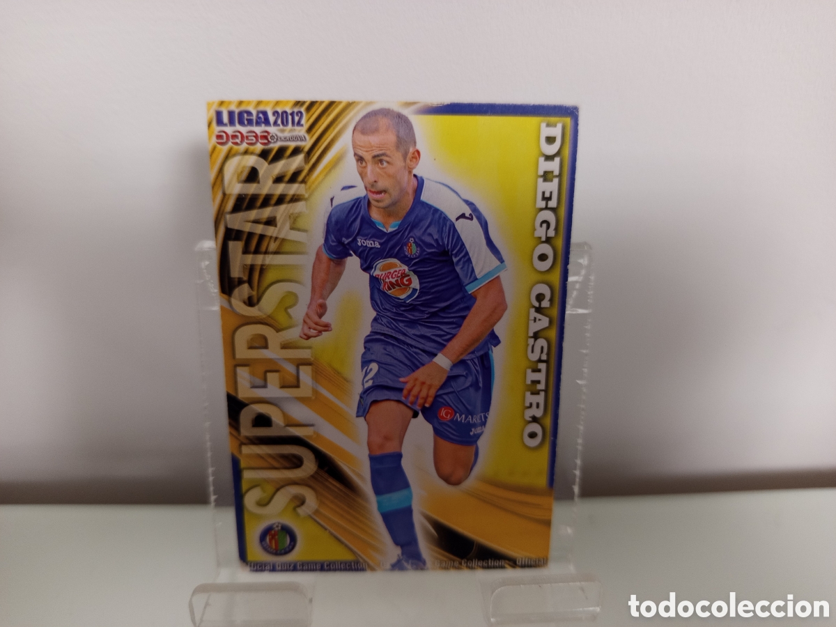 Cromos de F&uacute;tbol: ❇️ CROMO ⚽ DIEGO CASTRO GETAFE 430 SUPERSTAR FICHAS LIGA QUIZ 11 12 2011 2012 MUNDICROMO ❇️