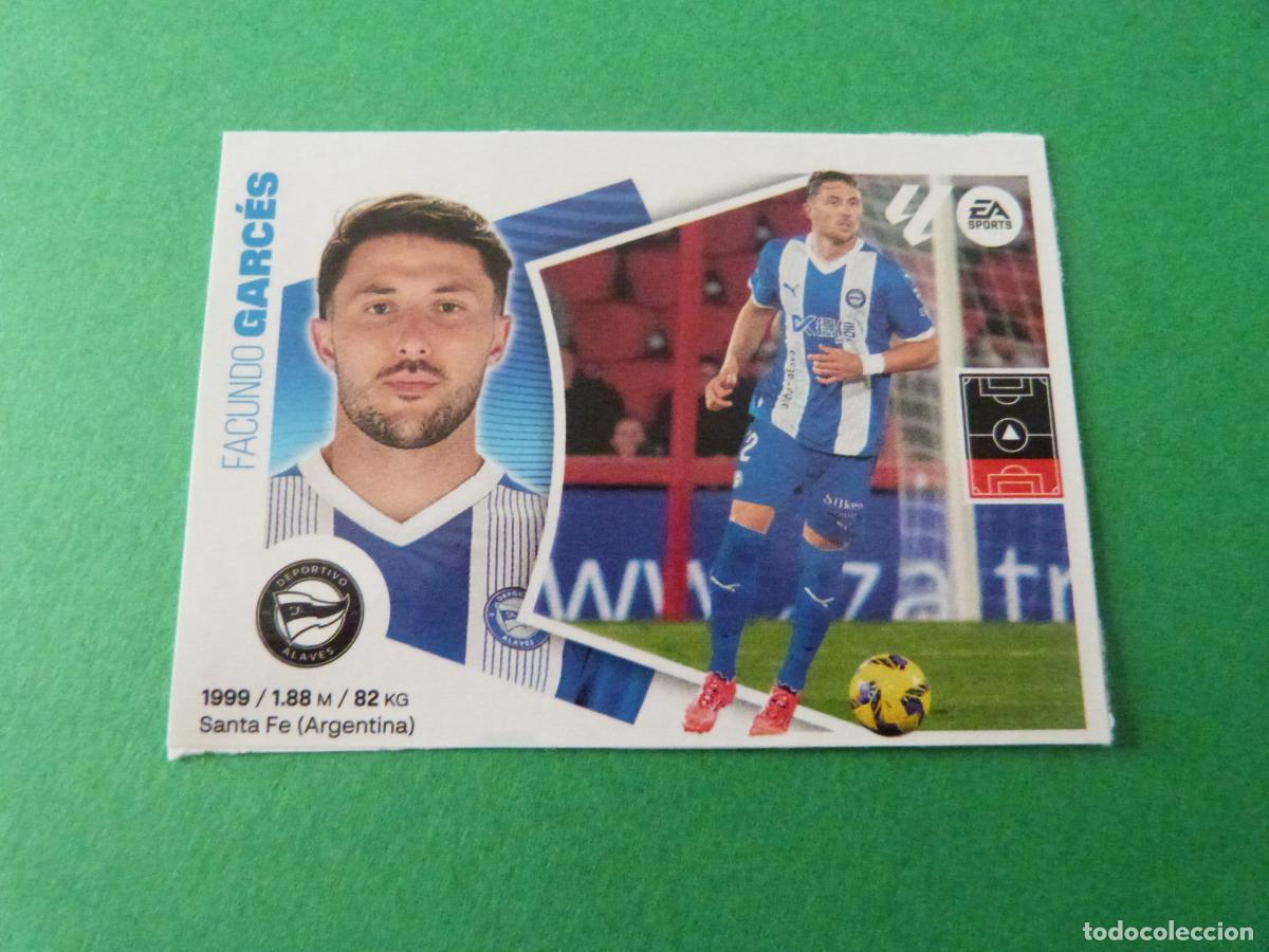Fu&szlig;ball-Sticker: CROMO FUTBOL GARCES DEPORTIVO ALAVES SIN PEGAR FICHAJE N&ordm; 1 INVIERNO LIGA ESTE 2024-2025/24-25