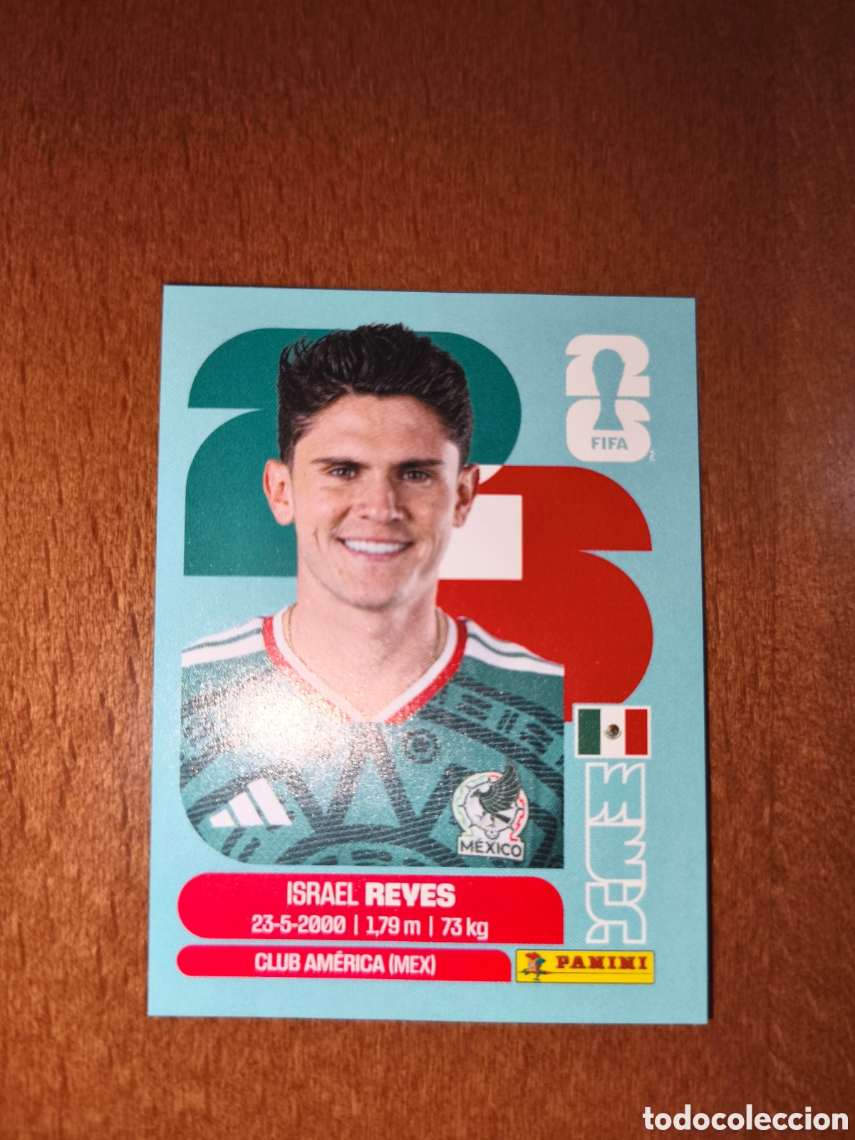 Cromos de F&uacute;tbol: MEX7 Israel Reyes Fifa World Cup 2026 M&eacute;xico