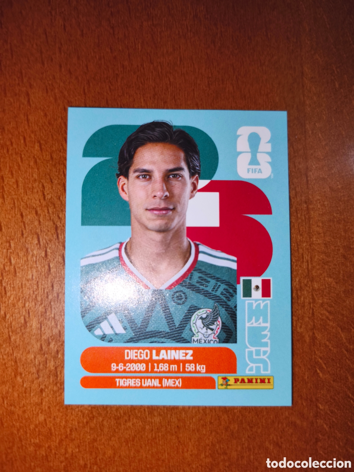 Cromos de F&uacute;tbol: MEX8 Diego Lainez Fifa World Cup 2026 M&eacute;xico
