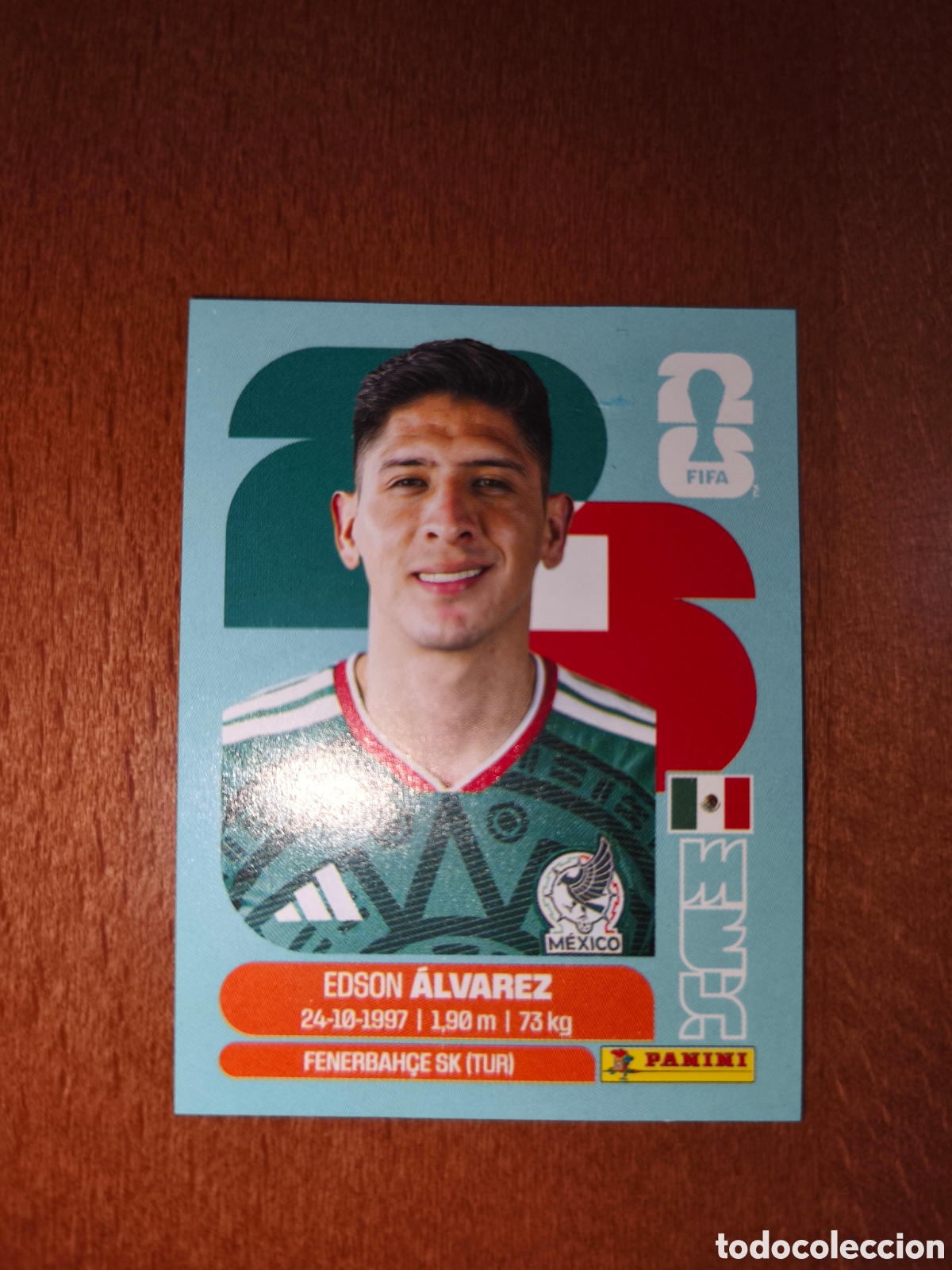 Cromos de F&uacute;tbol: MEX10 Edson &Aacute;lvarez Fifa World Cup 2026 M&eacute;xico