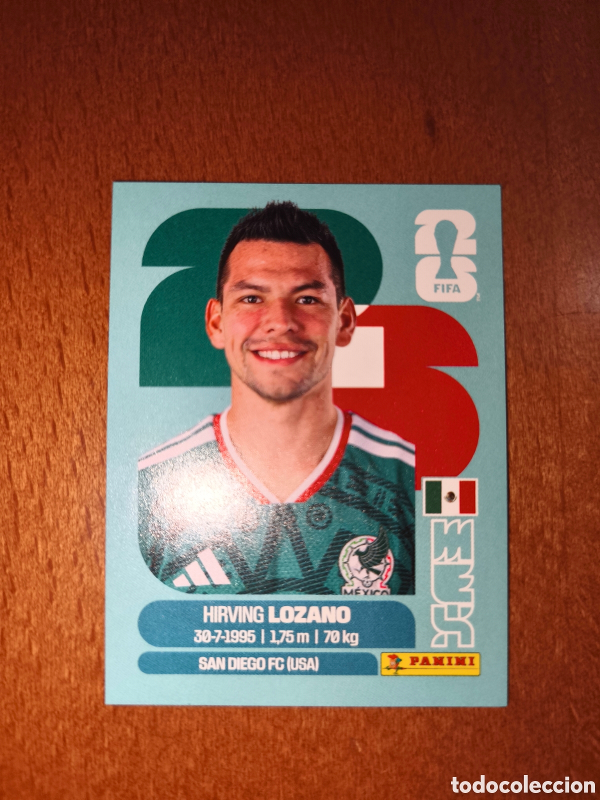 Cromos de F&uacute;tbol: MEX15 Hirving Lozano Fifa World Cup 2026 M&eacute;xico