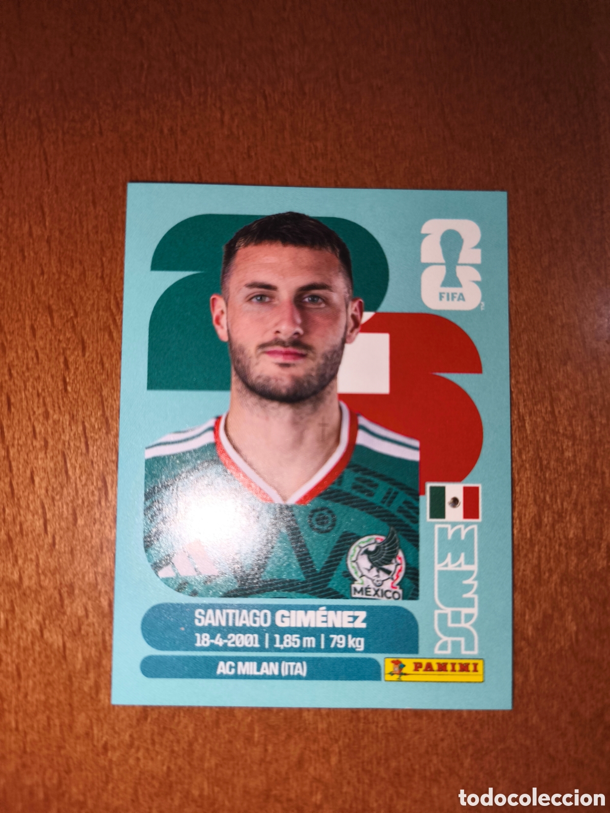 Cromos de F&uacute;tbol: MEX16 Santiago Gim&eacute;nez Fifa World Cup 2026 M&eacute;xico