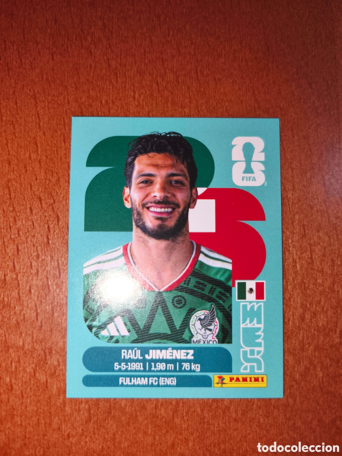 Cromos de F&uacute;tbol: MEX17 Ra&uacute;l Jim&eacute;nez Fifa World Cup 2026 M&eacute;xico