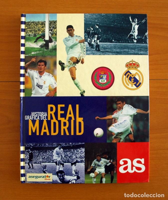 Cromos de F&uacute;tbol: Historia Gr&aacute;fica del Real Madrid - Edita Diario AS A&ntilde;o 1997 Santillana S.A. - Tomo &Aacute;lbum Completo