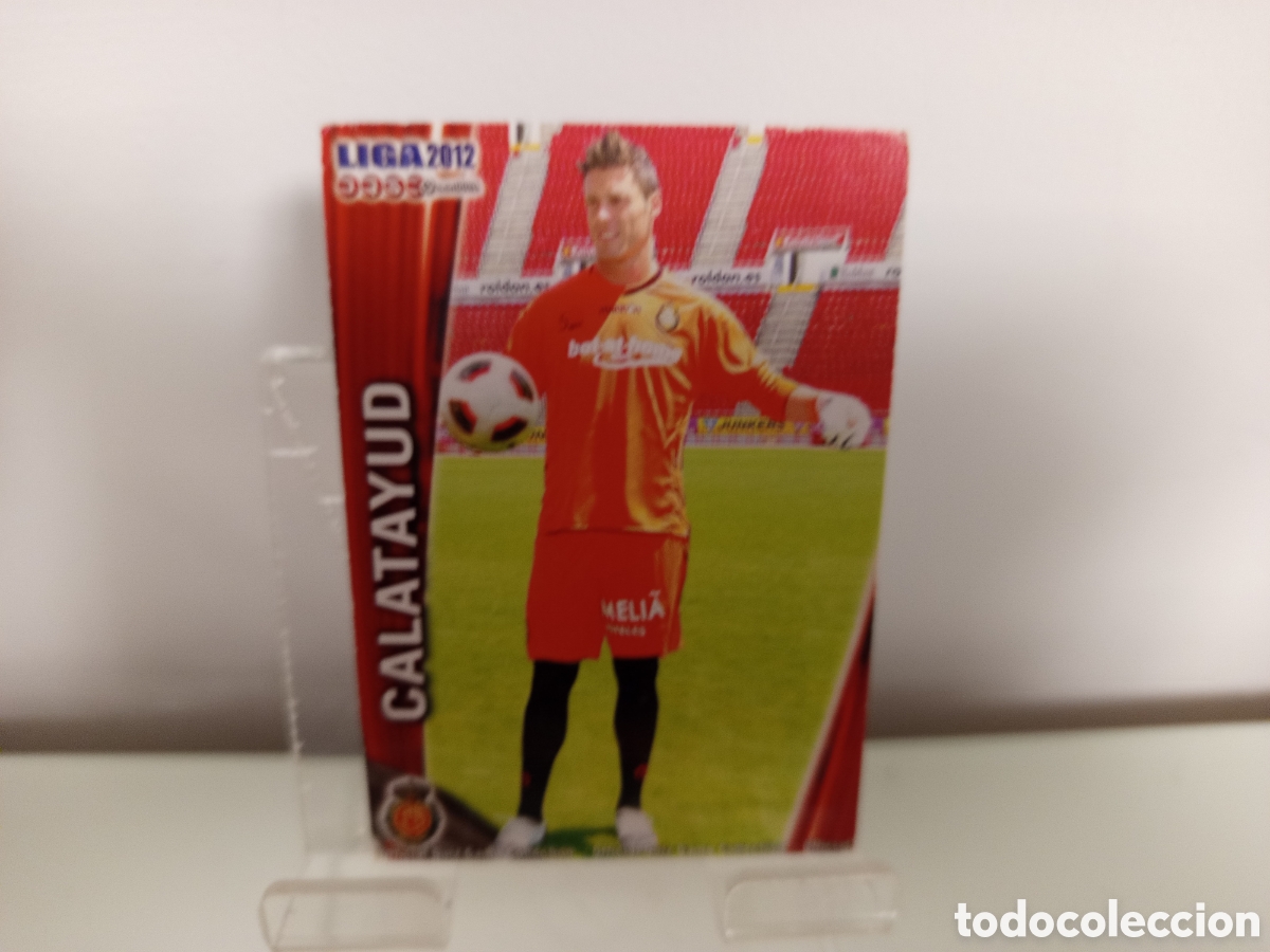 Cromos de F&uacute;tbol: ❇️ CROMO ⚽ CALATAYUD MALLORCA FICHAS LIGA QUIZ 11 12 2011 2012 MUNDICROMO ❇️