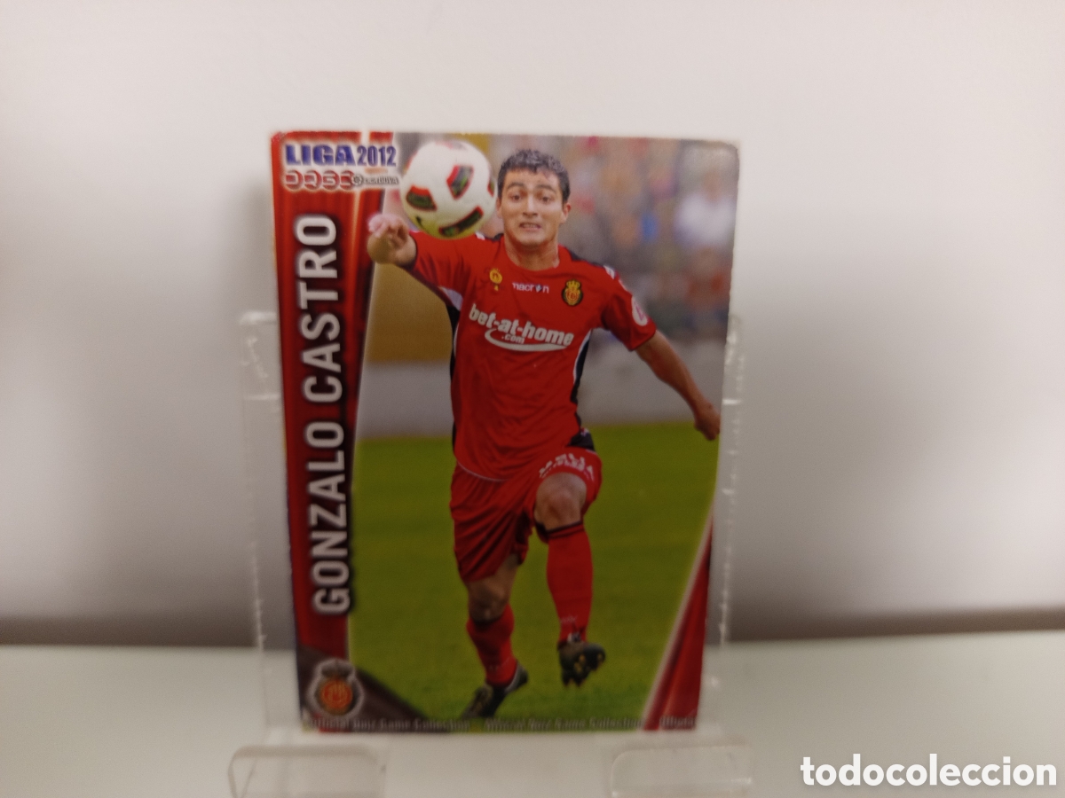 Cromos de F&uacute;tbol: ❇️ CROMO ⚽ GONZALO CASTRO MALLORCA FICHAS LIGA QUIZ 11 12 2011 2012 MUNDICROMO ❇️