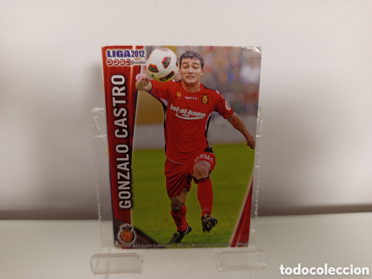 Cromos de F&uacute;tbol: ❇️ CROMO ⚽ GONZALO CASTRO MALLORCA FICHAS LIGA QUIZ 11 12 2011 2012 MUNDICROMO ❇️