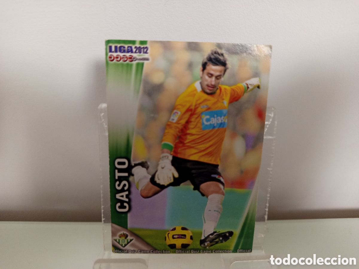 Cromos de F&uacute;tbol: ❇️ CROMO ⚽ CASTO BETIS FICHAS LIGA QUIZ 11 12 2011 2012 MUNDICROMO ❇️