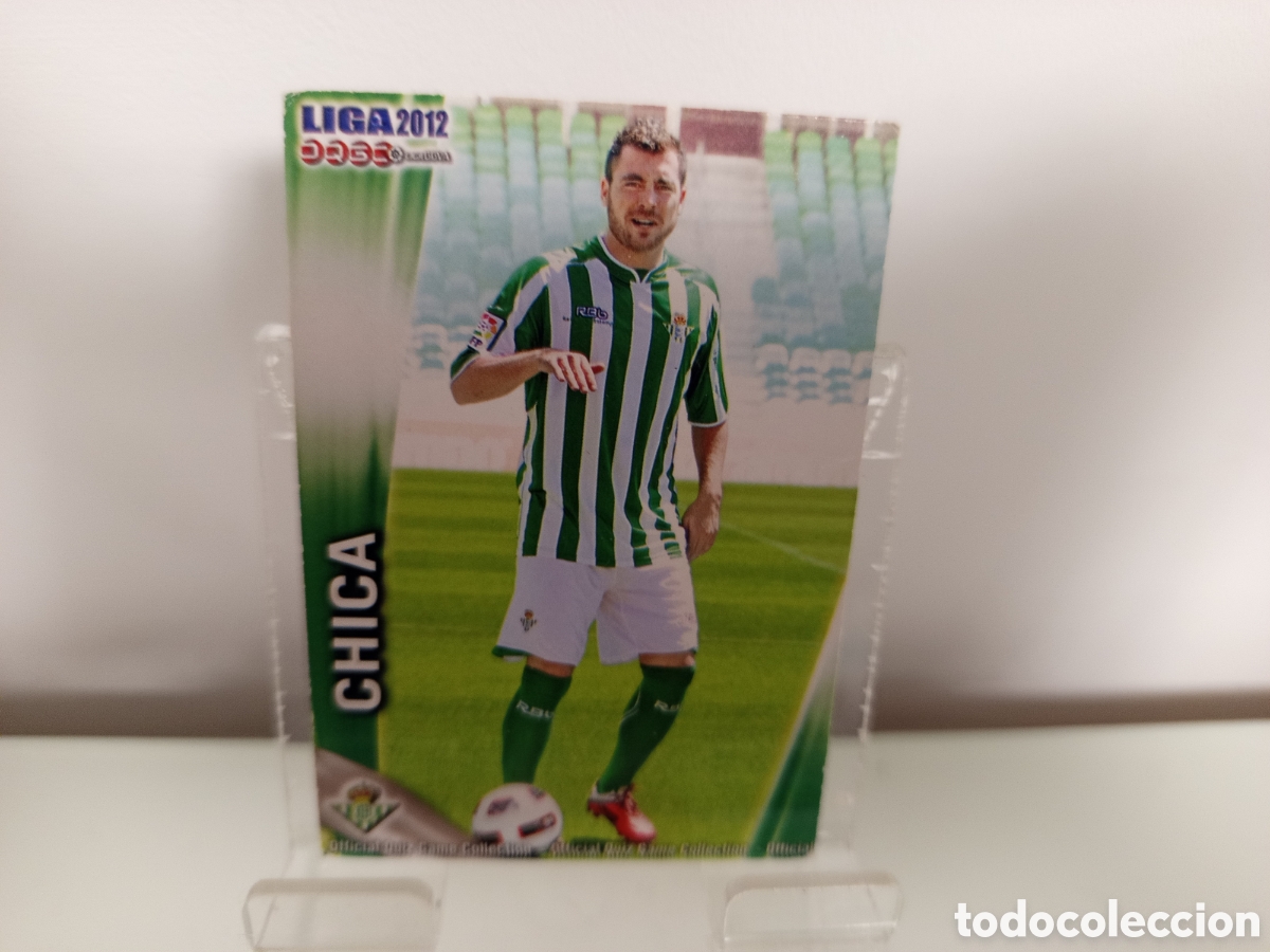 Cromos de F&uacute;tbol: ❇️ CROMO ⚽ CHICA BETIS FICHAS LIGA QUIZ 11 12 2011 2012 MUNDICROMO ❇️