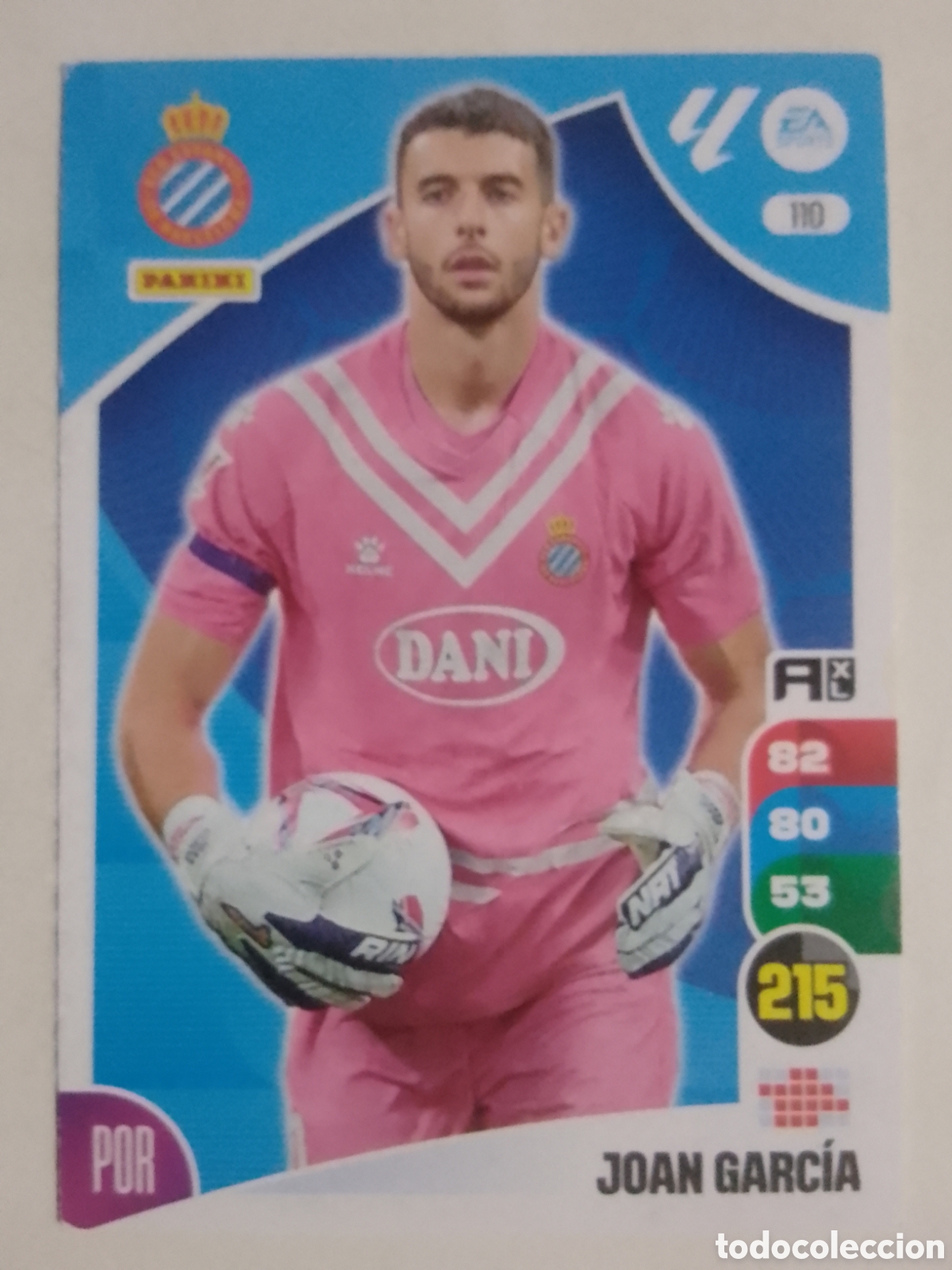 Cromos de F&uacute;tbol: Adrenalyn XL 2024-25 n&deg; 110 Joan Garc&iacute;a &bull; Espanyol.