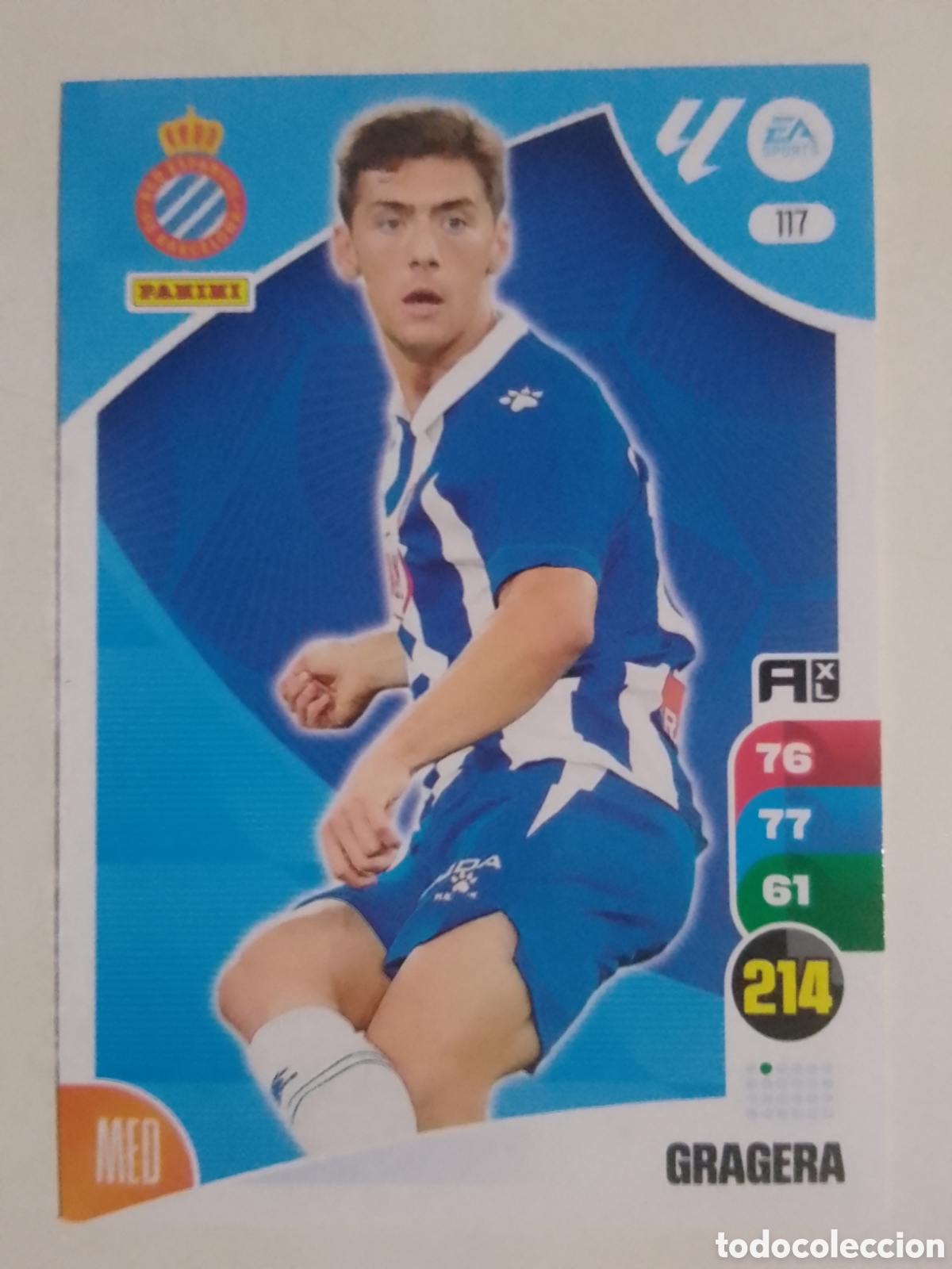 Cromos de F&uacute;tbol: Adrenalyn XL 2024-25 n&deg; 117 Gragera &bull; Espanyol.