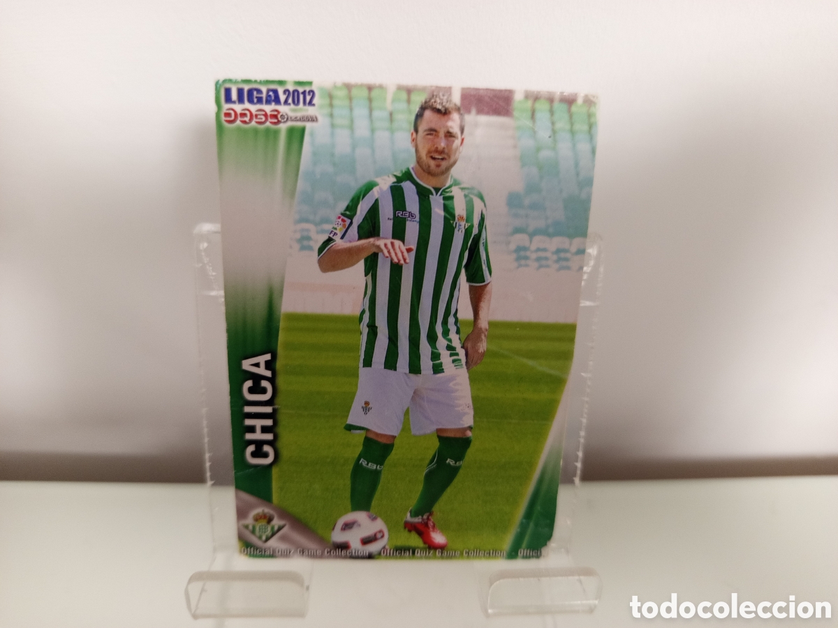 Figurine di Calcio: ❇️ CROMO ⚽ CHICA BETIS 465 FICHAS LIGA QUIZ 11 12 2011 2012 MUNDICROMO ❇️