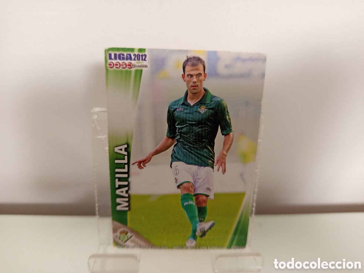 Cromos de f&uacute;tbol: ❇️ CROMO ⚽ MATILLA BETIS 476 ALTA FICHAS LIGA QUIZ 11 12 2011 2012 MUNDICROMO DIF&Iacute;CIL ❇️