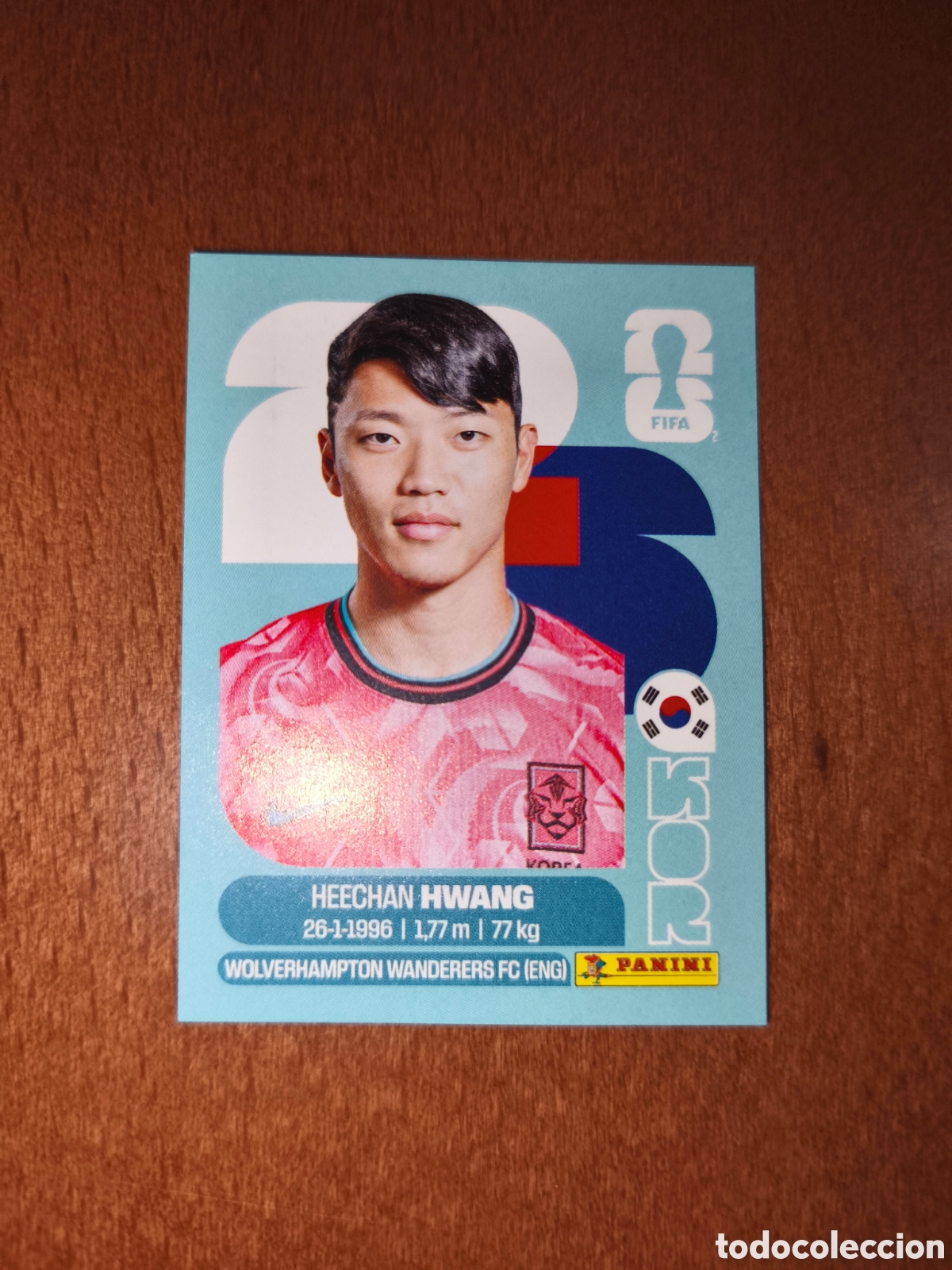 Cromos de F&uacute;tbol: KOR19 Heechan Hwang Fifa World Cup 2026 Corea del Sur