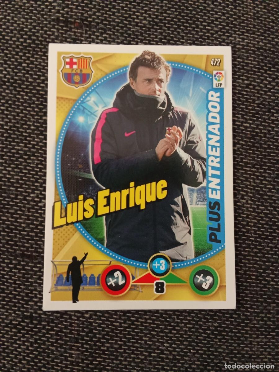 Cromos de F&uacute;tbol: 472 luis enrique plus entrenador ADRENALYN 2018-19