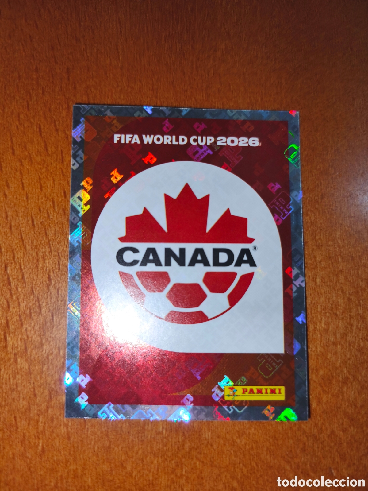 Cromos de F&uacute;tbol: CAN1 Escudo Fifa World Cup 2026 Canad&aacute;