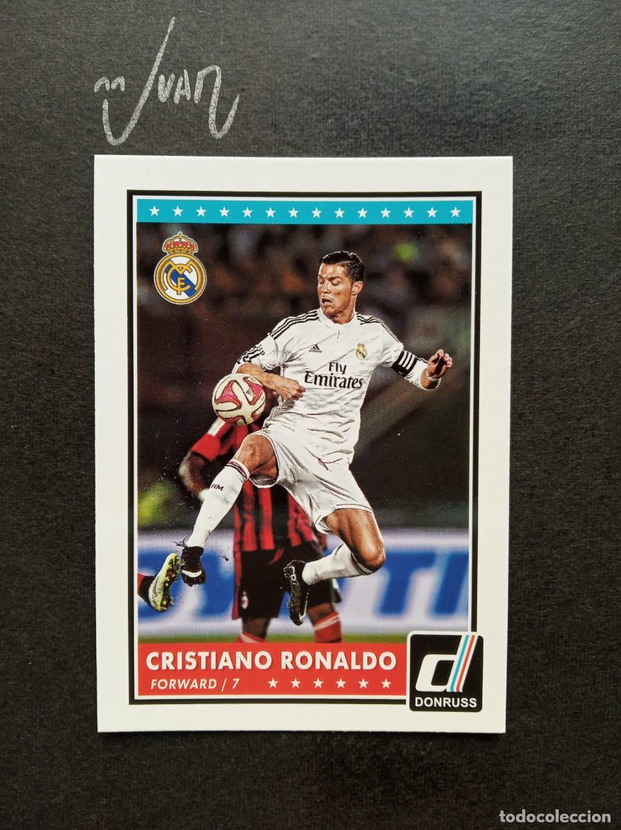Cromos de F&uacute;tbol: N&ordm; 1 CRISTIANO RONALDO REAL MADRID PORTUGAL ⚽ PANINI &reg; DONRUSS SOCCER 2015 2016 15 16 NUEVO