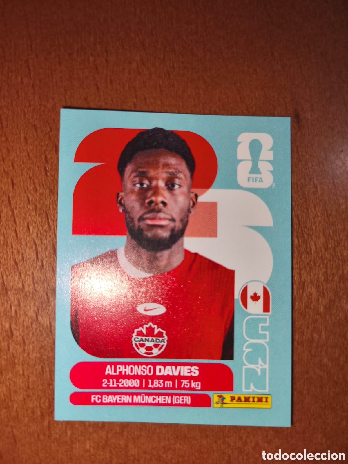 Cromos de F&uacute;tbol: CAN3 Alphonso Davies Fifa World Cup 2026 Canad&aacute;