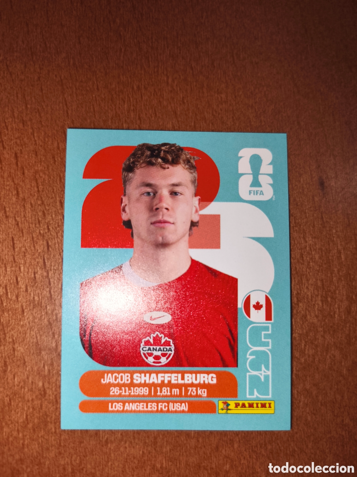 Cromos de F&uacute;tbol: CAN14 Jacob Shaffelburg Fifa World Cup 2026 Canad&aacute;