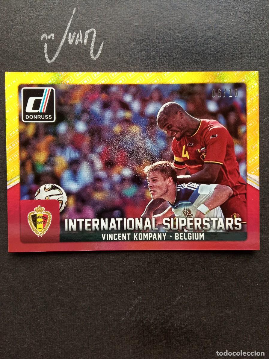 Fu&szlig;ball-Sticker: NUMERADA A #/10 PARALELA GOLD KOMPANY BAYERN MUNCHEN BELGICA⚽ PANINI &reg; DONRUSS 2015 2016 15 16 NUEVO