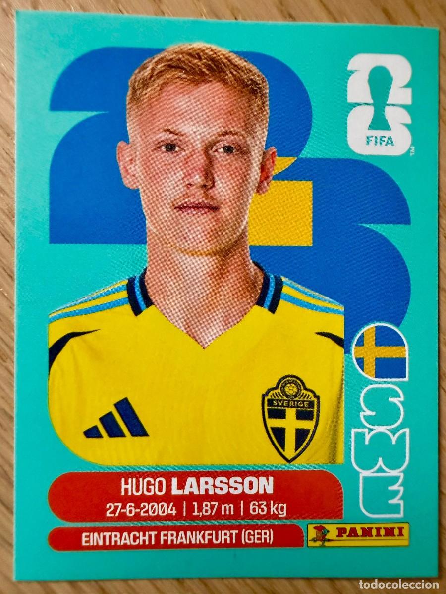 Cromos de F&uacute;tbol: SWE9 SWE 9 HUGO LARSSON SUECIA MUNDIAL FIFA WORLD CUP 2026 26 STICKER CROMO PANINI SIN PEGAR