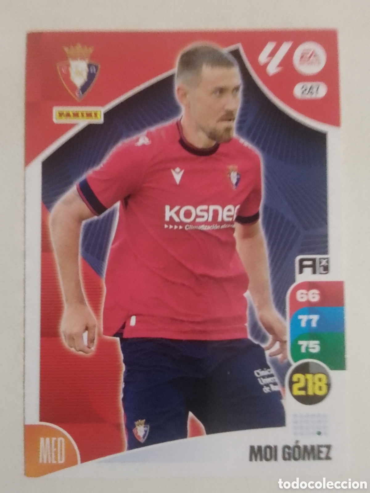 Cromos de F&uacute;tbol: Adrenalyn XL 2024-25 n&deg; 247 Moi G&oacute;mez &bull; Osasuna.